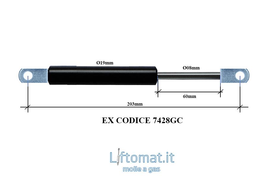 stabilus ex 7428GC 0300N